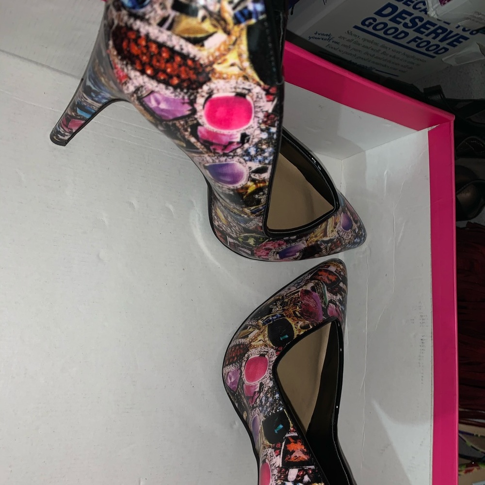 Picture Jewel designed heels